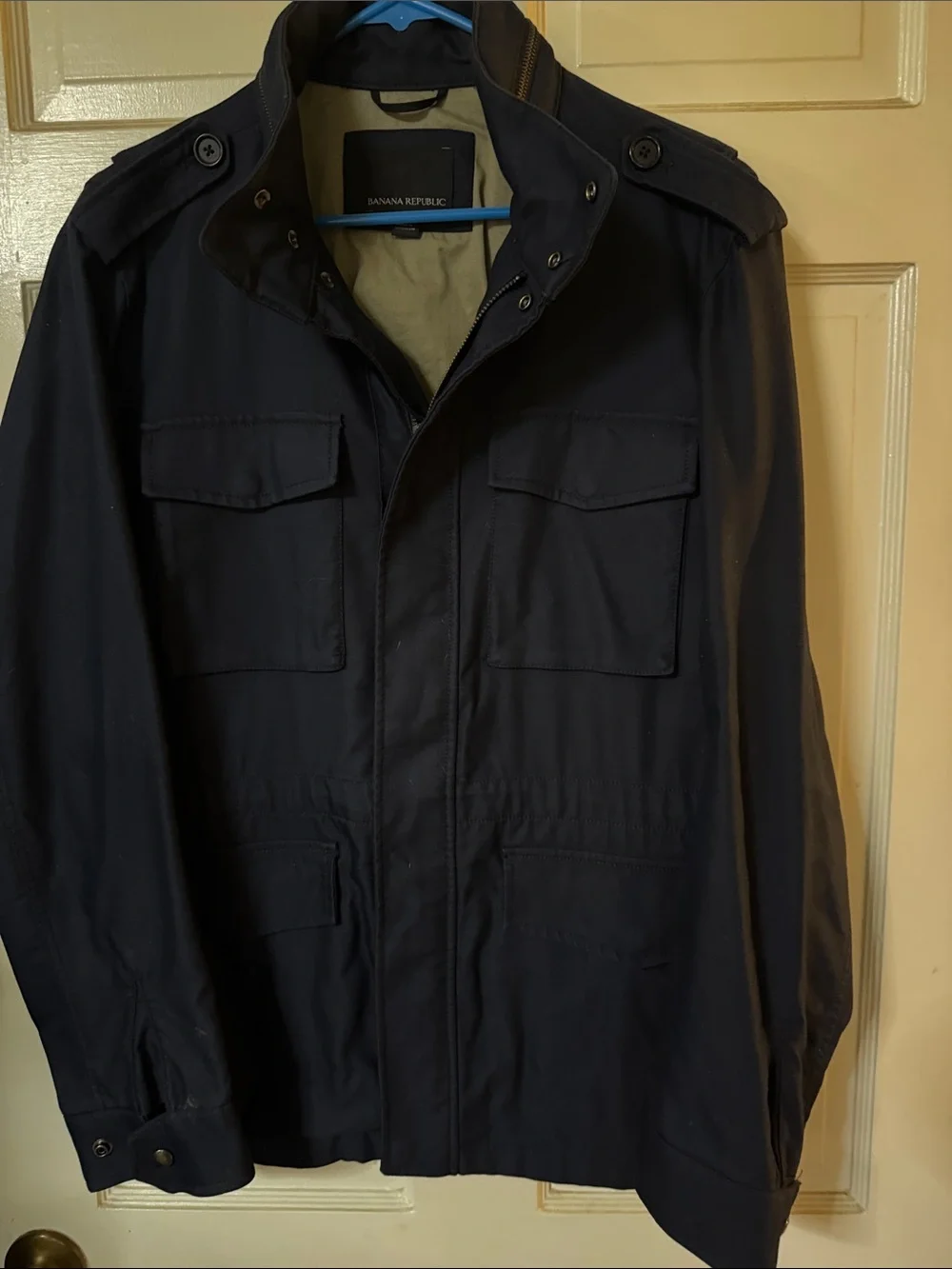 Banana Republic Men’s Dark Navy Lightweight Field Jacket